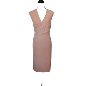 Ann Taylor Pink Midi Dress